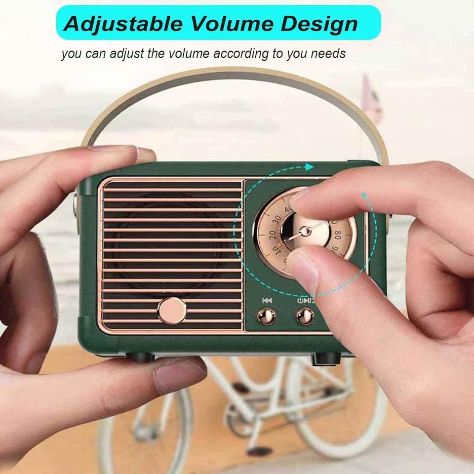 Retro Bluetooth Speaker: Vintage Style, Modern Connectivity