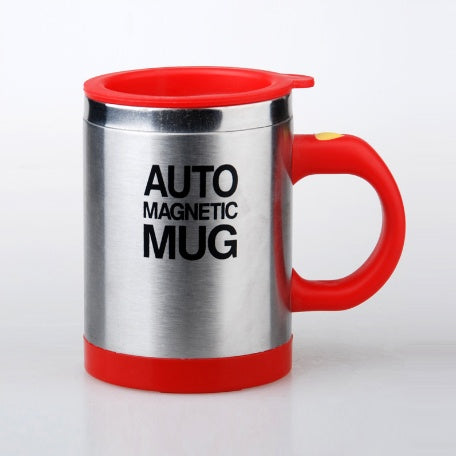 Stainless Steel Automatic Stirring Mug Magnetic Rechargeable Coffee Mug