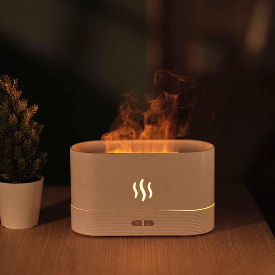 Flame Humidifier and Essential Oil Diffuser: Enhancing Ambiance and Comfort