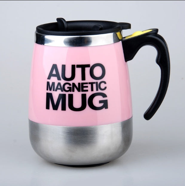 Stainless Steel Automatic Stirring Mug Magnetic Rechargeable Coffee Mug