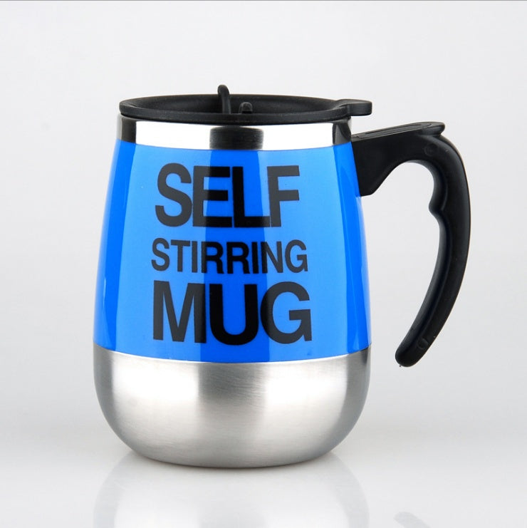 Stainless Steel Automatic Stirring Mug Magnetic Rechargeable Coffee Mug