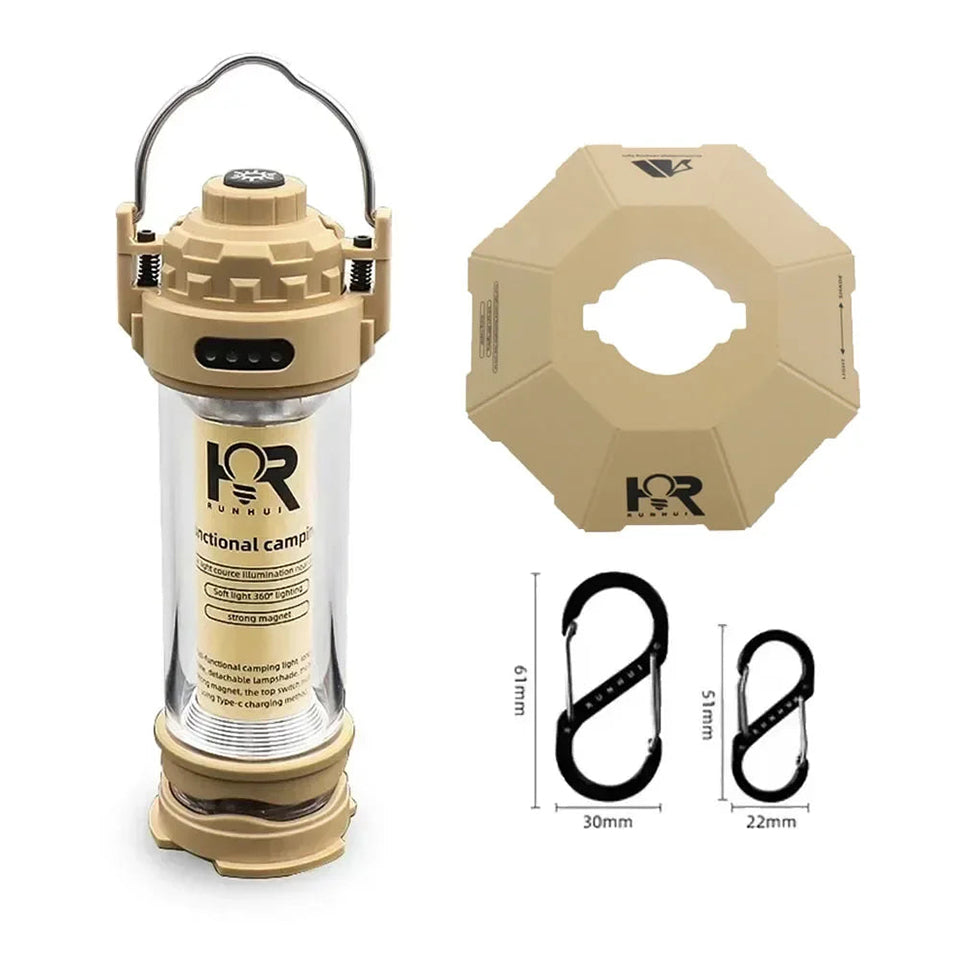 Night Guardian USB LED Lantern: Versatile Illumination with Multiple Modes