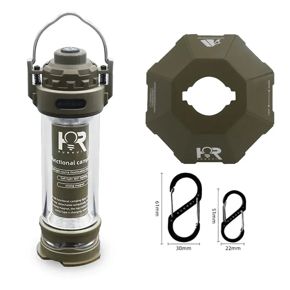 Night Guardian USB LED Lantern: Versatile Illumination with Multiple Modes