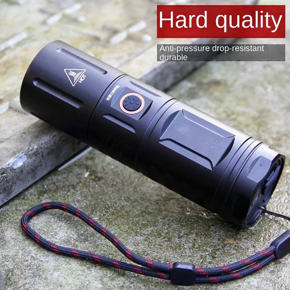 Ultra Bright Night Beam Rechargeable Flashlight: Empower Your Path with Radiant Light