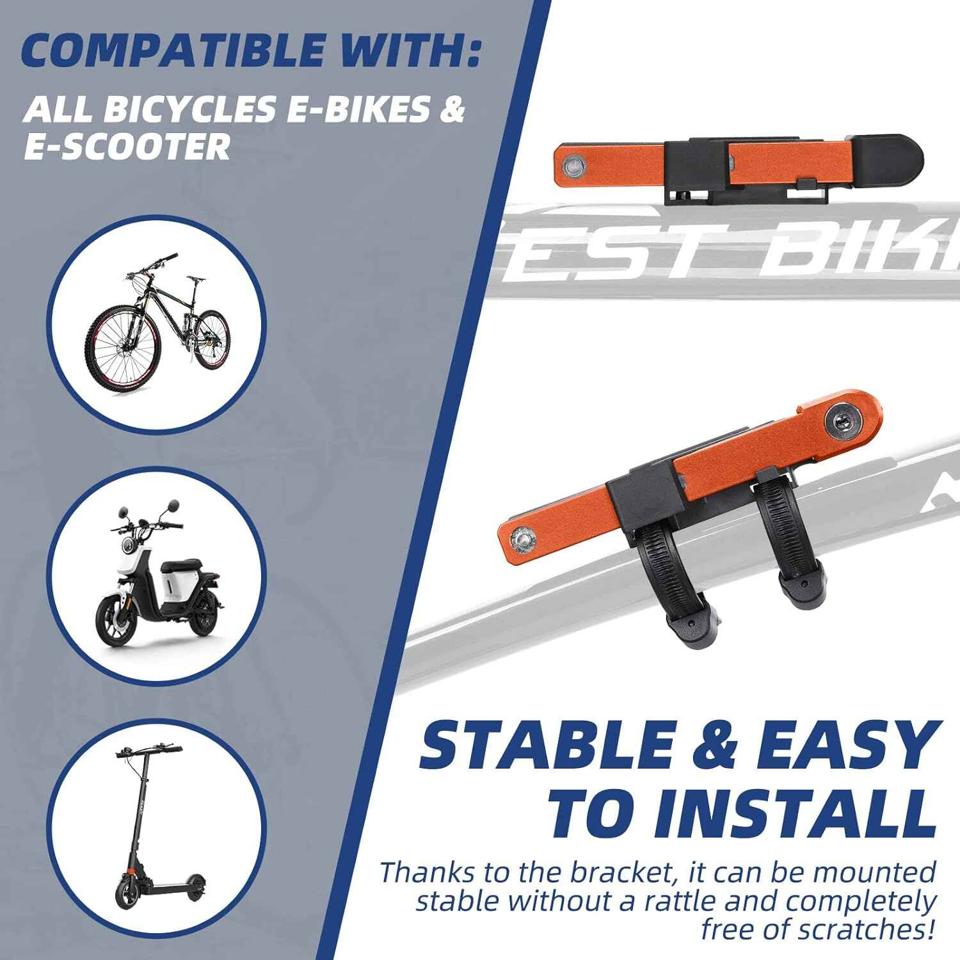 Compact Folding Bike Lock: Secure and Portable Bicycle Security