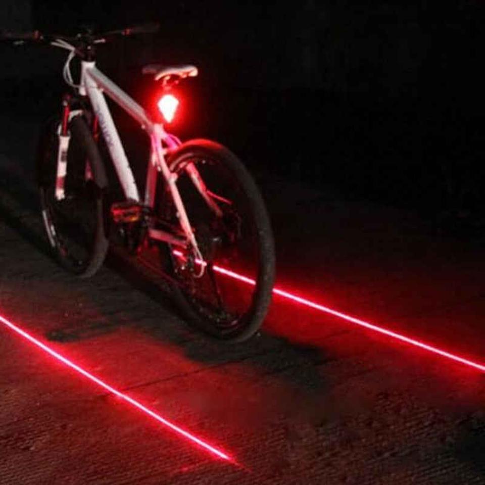 LED Bike Light with Bicycle Laser Tail Light: Enhanced Visibility and Safety