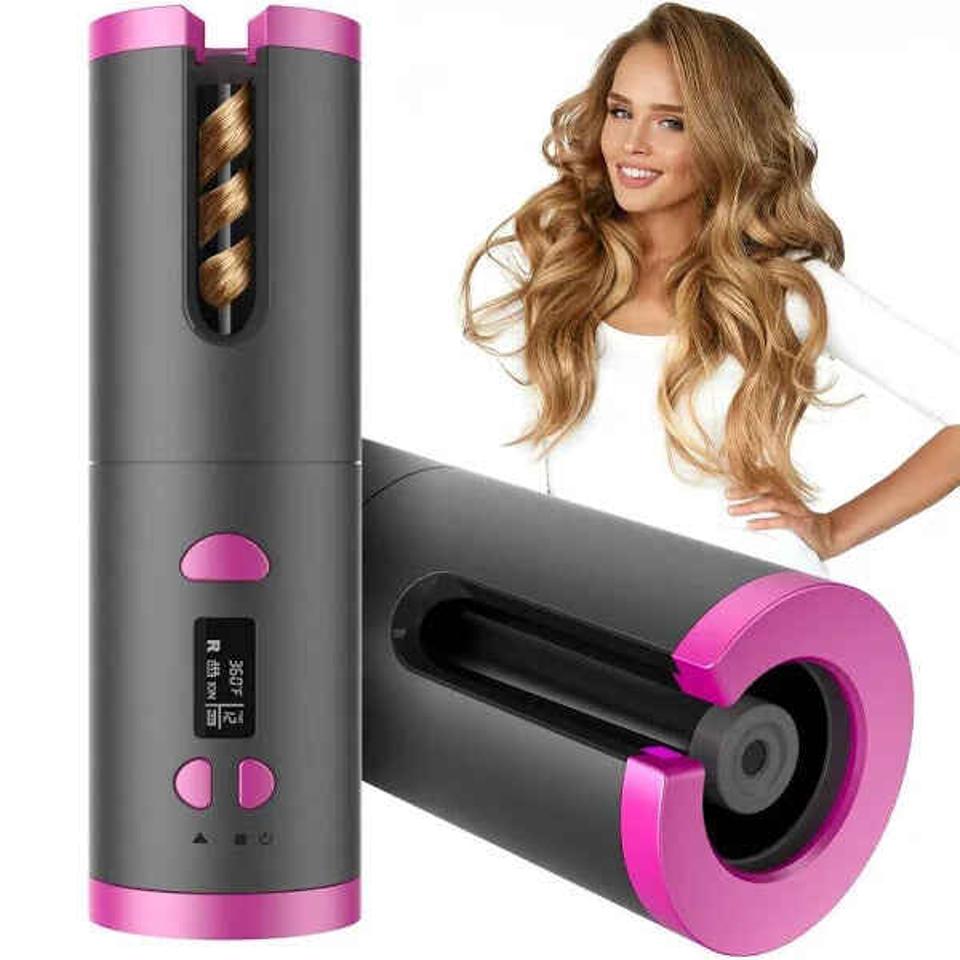 Effortless Cordless Automatic Hair Curler for Women