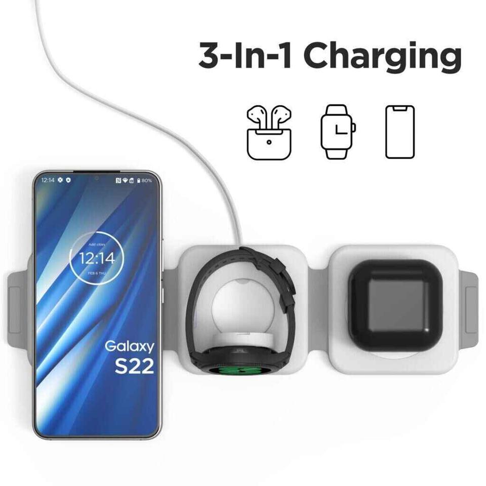 3 In 1 Travel Wireless Charger