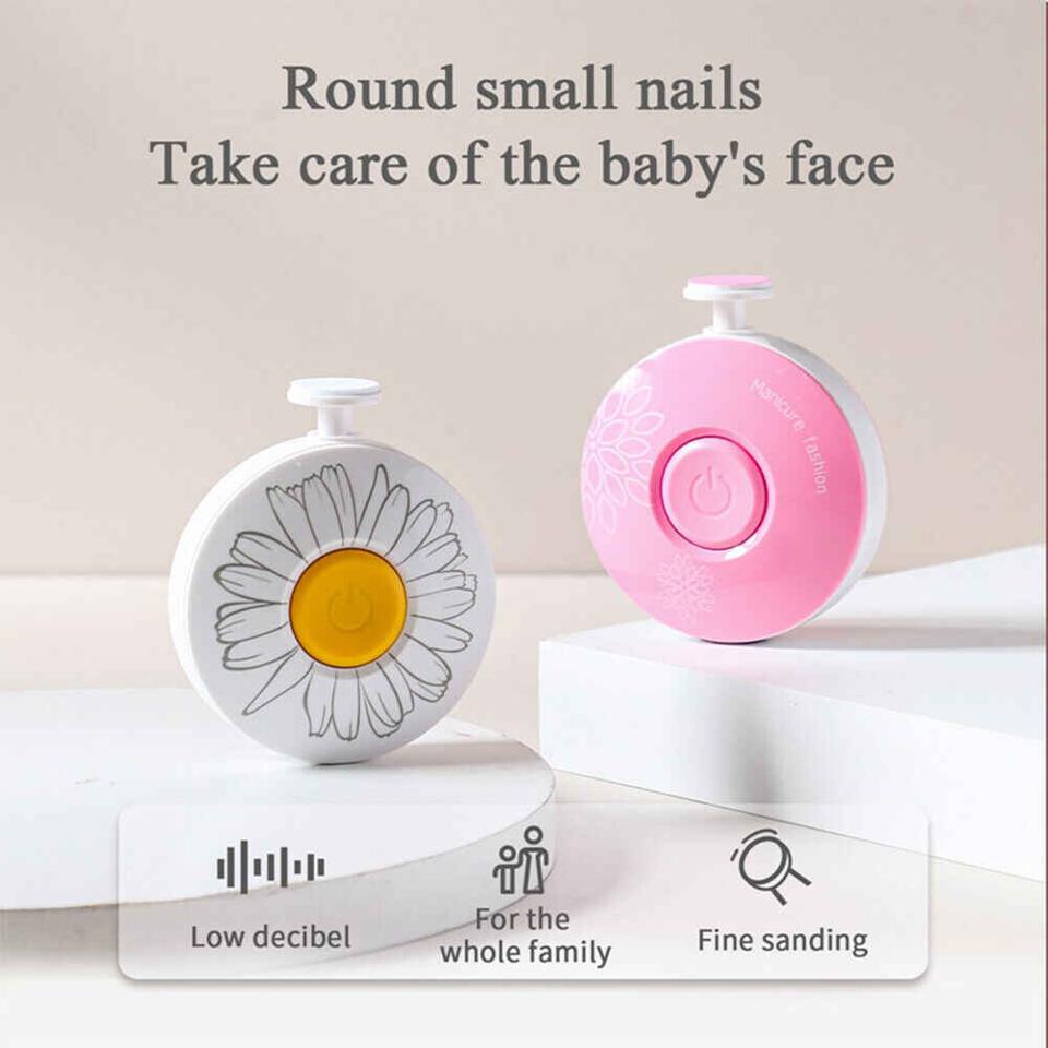 Baby Nail Trimmer Equipped with 6 Grinding Attachments