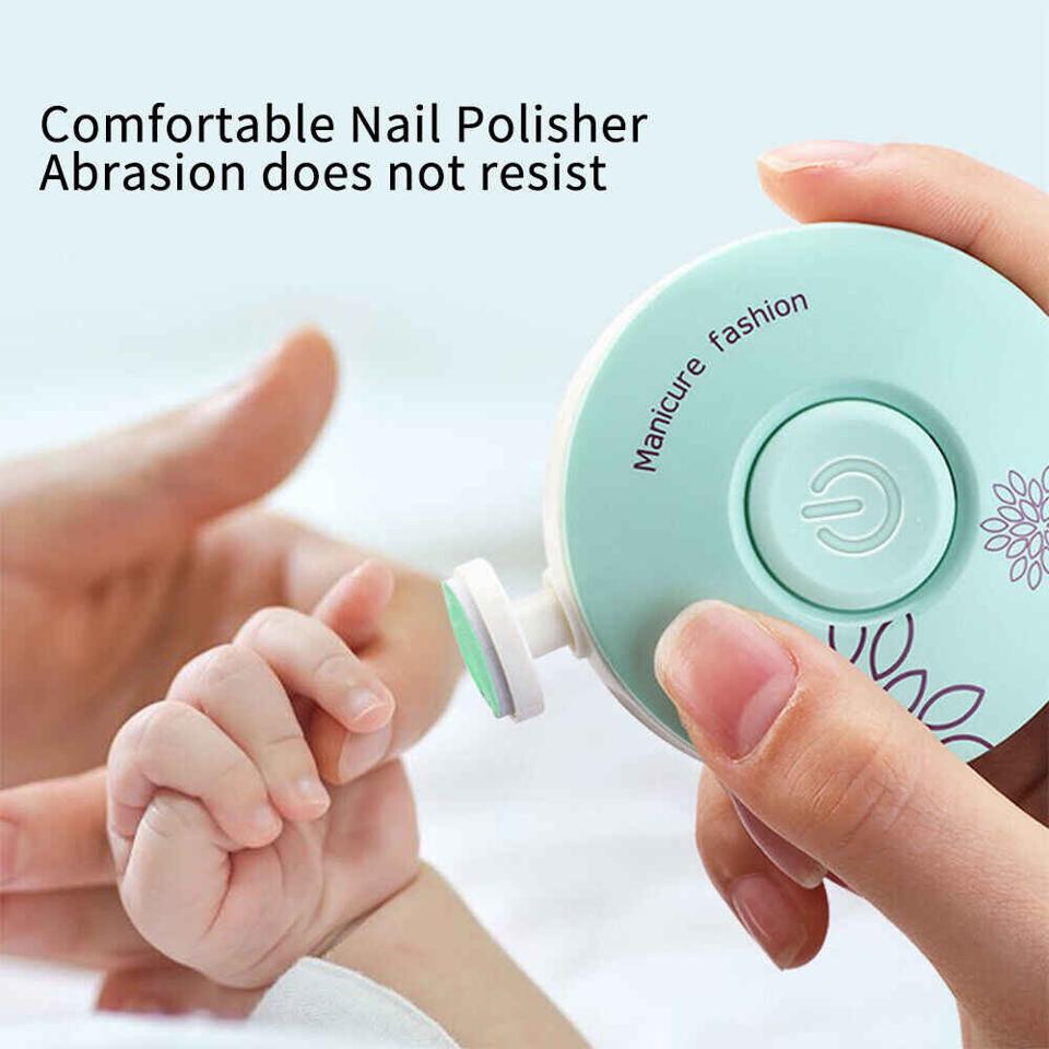 Baby Nail Trimmer Equipped with 6 Grinding Attachments