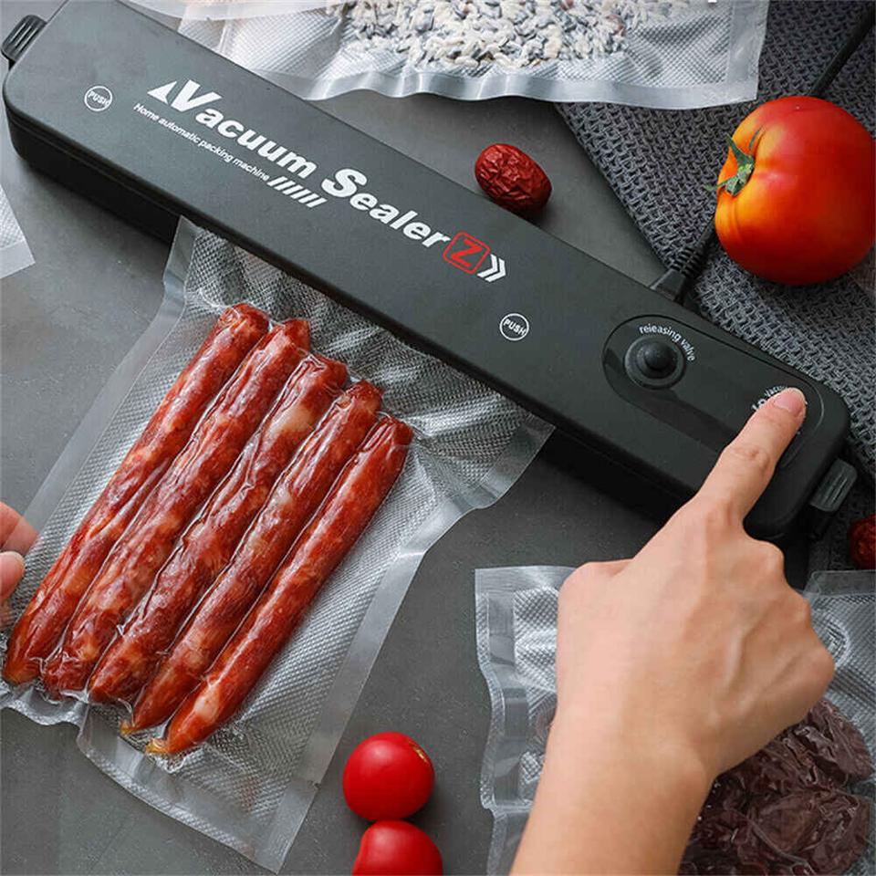 Electric Home Kitchen Food Saver: Vacuum Bag Sealer Packing Machine